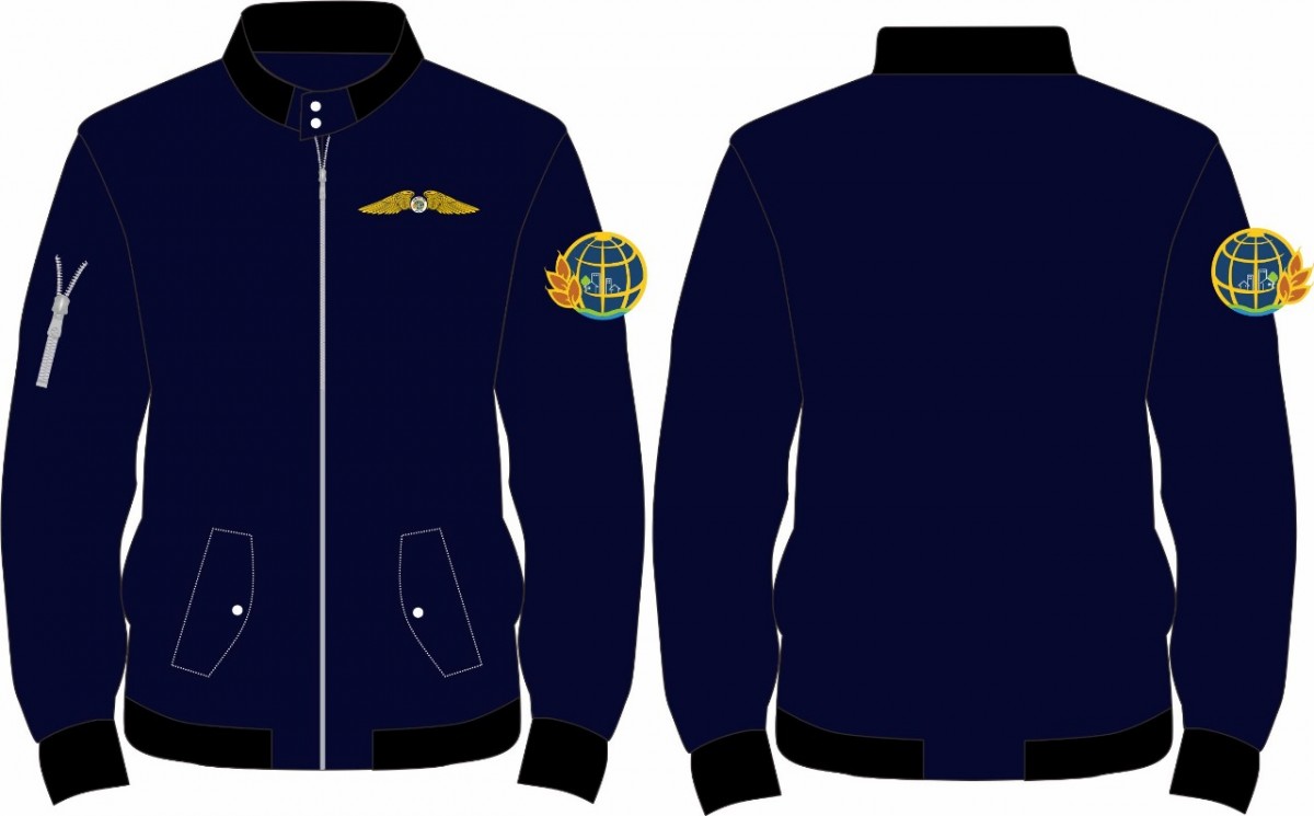 Desain jaket bomber BPN dari costumer konveksi jaket murah bandung