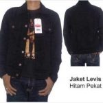 Konveksi jaket jeans levis warna hitam